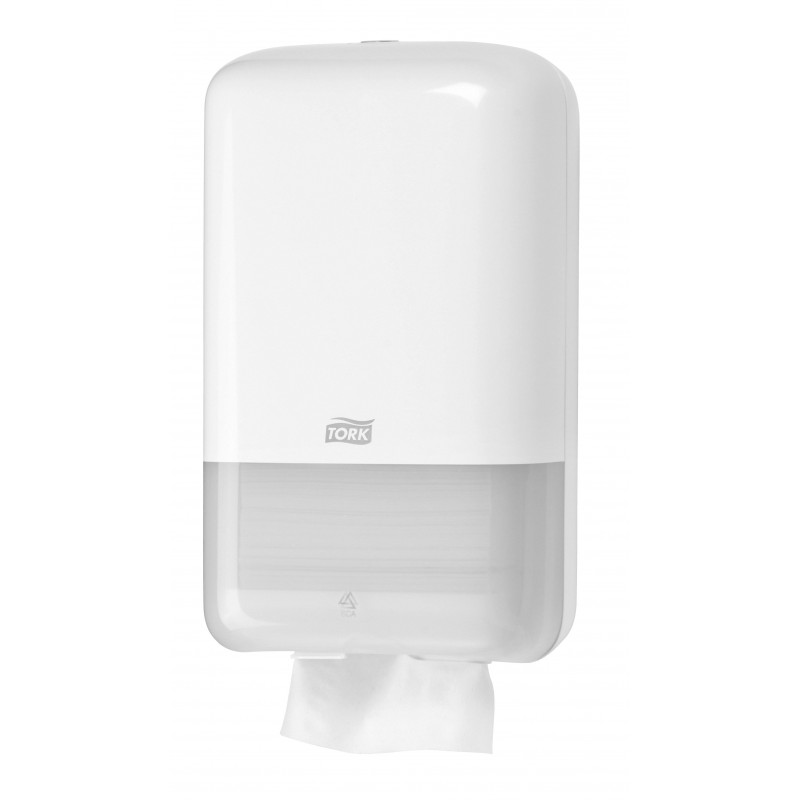 Distributeur pour papier toilette en paquet Elevation T3 Tork