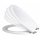 Abattant WC thermodur antibactérien Rossignol