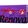 Mouchoir jetable coloré et parfumé Color Red Label Renova - lot de 40 paquets de 6 étuis