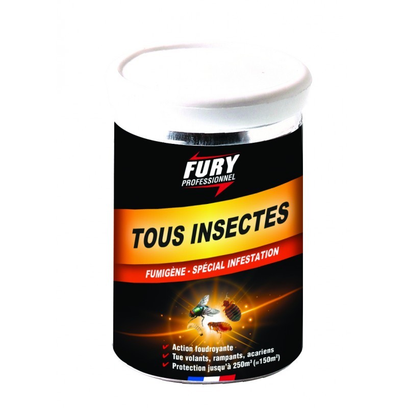 Insecticide fumigène professionnel spécial infestation