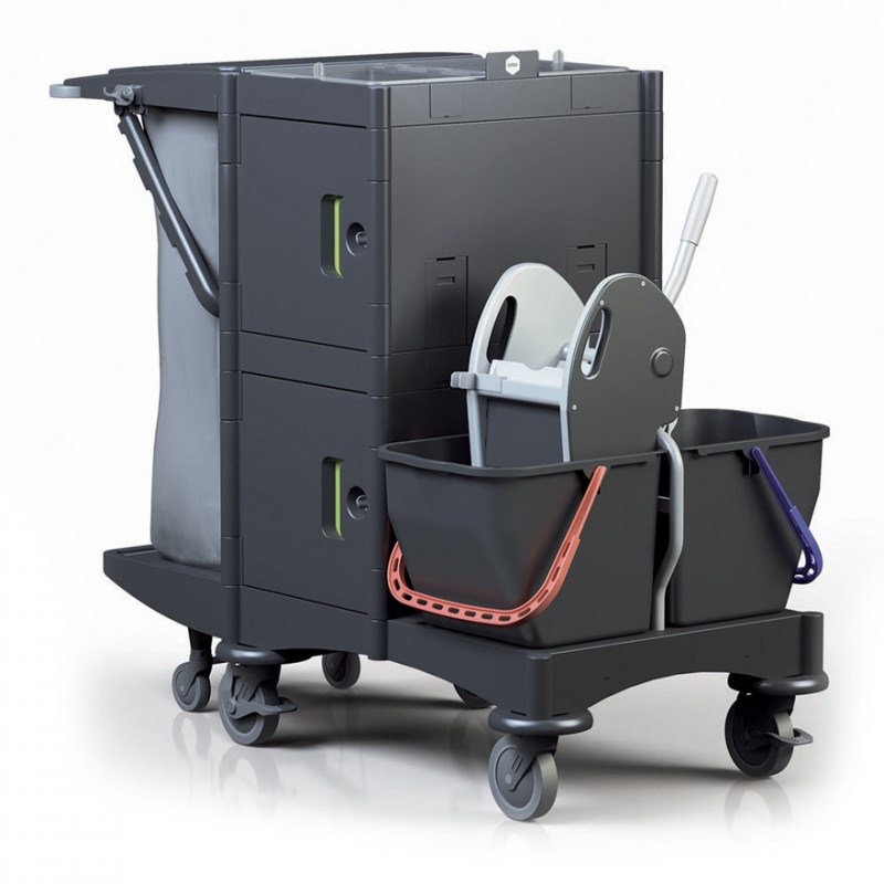 Chariot de ménage Brix School Black Is Green ICA Chariot de ménage Brix School Black Is Green ICA