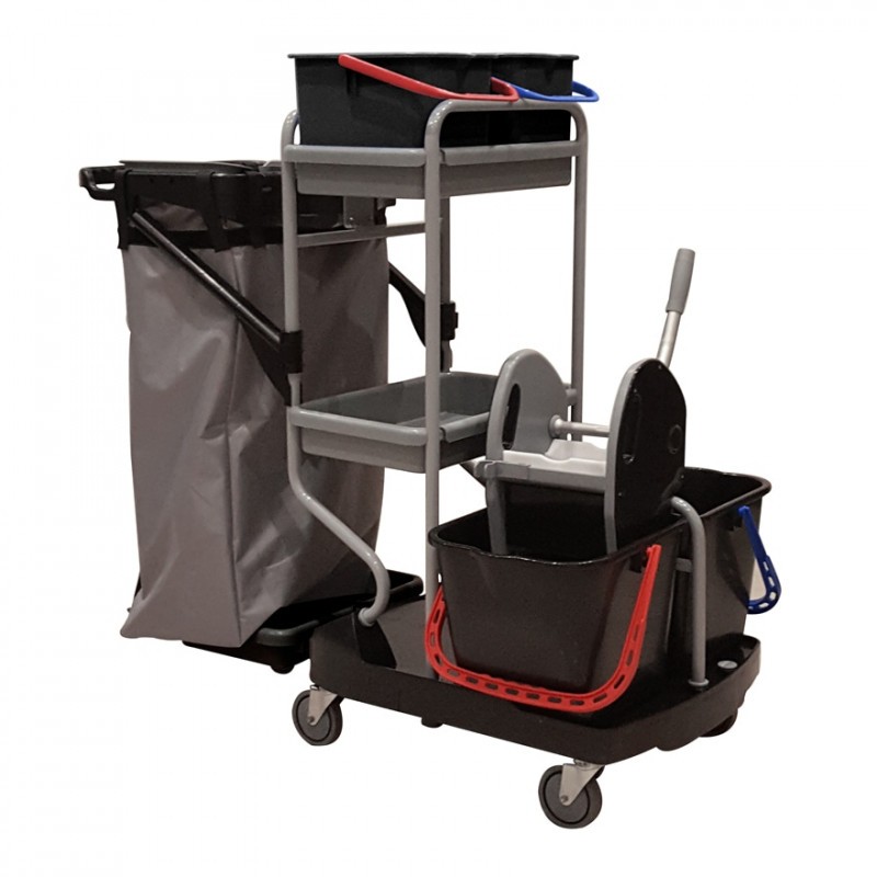 Chariot de ménage professionnel avec presse Compact 7 ...