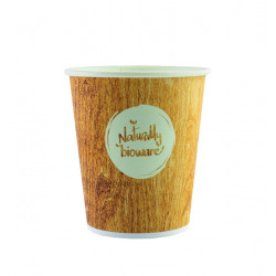 Gobelet carton biodégradable 15 cl Bioware - lot de 100