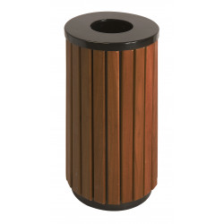 POUBELLES BOIS EXT 40L