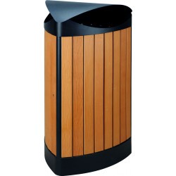 Poubelle triangle extérieure 60 L