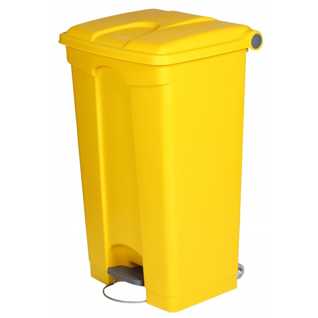 COLLECTEUR 90L HACCP JAUNE COLLECTEUR 90L HACCP JAUNE