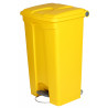 COLLECTEUR 90L HACCP JAUNE