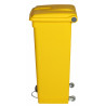 COLLECTEUR 90L HACCP JAUNE Profil