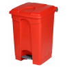 Collecteur de tri sélectif 45L HACCP PROBBAX Rouge