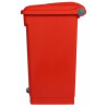 Collecteur de tri sélectif 45L HACCP PROBBAX Rouge Profil