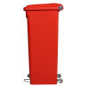 Collecteur de tri sélectif 90L HACCP PROBBAX Rouge Profil