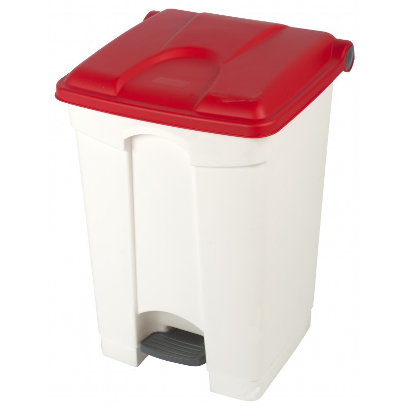 Collecteur de tri sélectif 45L HACCP PROBBAX Blanc/Rouge Collecteur de tri sélectif 45L HACCP PROBBAX Blanc/Rouge