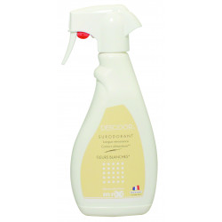 Désodorisant surodorant parfumé spray 500 ml FLEURS BLANCHES