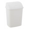 Poubelle en plastique avec couvercle à bascule 15L 