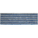 Frange Microfibre Bleue 40cm - À Poches Et Languette - Lavable Machine - Usage Domestique