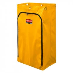 Sac à déchet en vinyle jaune Rubbermaid