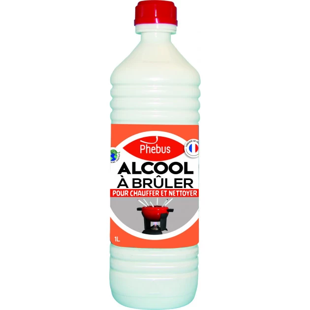 Alcool à brûler 1L 90°