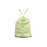 Sac poubelle biodégradable vert liens coulissants Atoubio 40 L - carton de 250