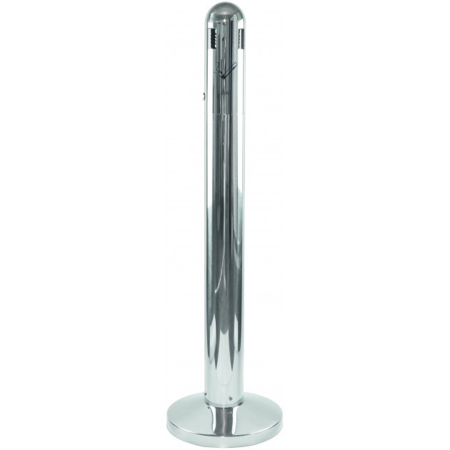 Cendrier sur pied inox Probbax