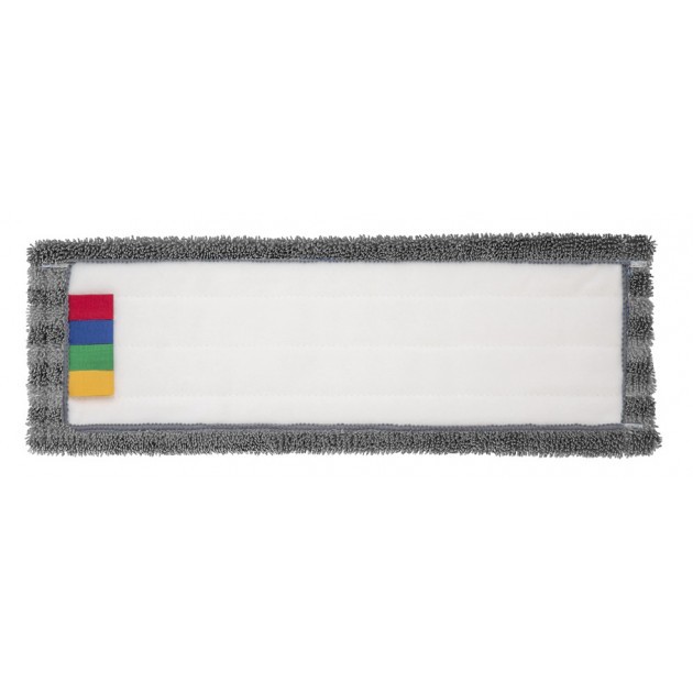 Bandeau de lavage microfibre bi-couleur velcro 65 x 13 cm