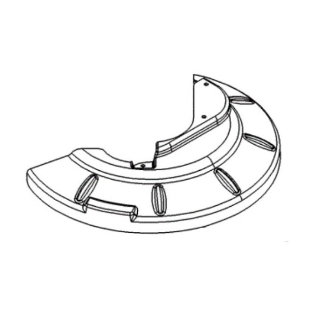 Carter de brosse pour autolaveuse CT30