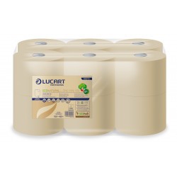 Papier toilette recyclé 12 rouleaux L-One mini Econatural