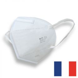 Masques FFP2 bec de canard Sachet De 10, Fabriqué en France