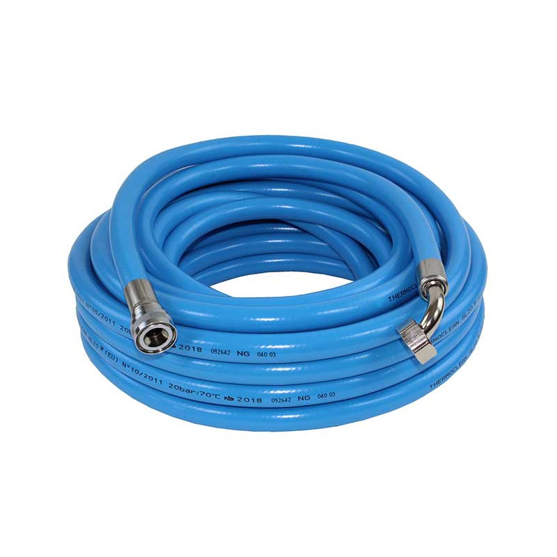 Tuyau alimentaire Termoclean 20 m coudé eau chaude FDA