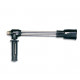 Lance double pour nettoyeur haute pression 30 cm avec protection