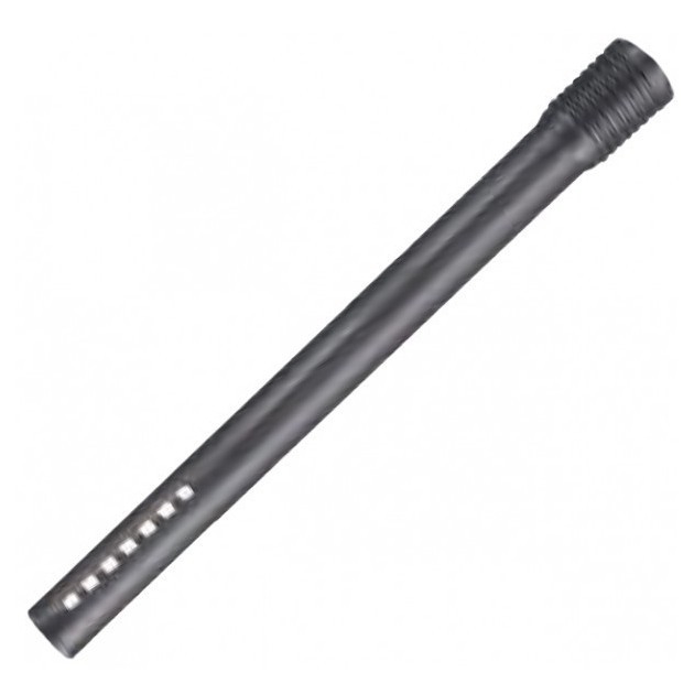 LAFN43048 - Tube droit aluminium plastifié noir diamètre 40