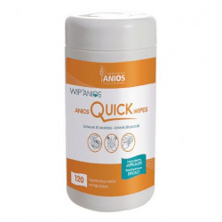 Lingette désinfectante pour dispositifs médicaux Qucik Wipes Anios - boîte de 120