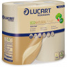 Essuie-tout Ecolabel 2 plis havane EcoNatural Maxi 3 Lucart - colis de 12 rouleaux de 150 feuilles