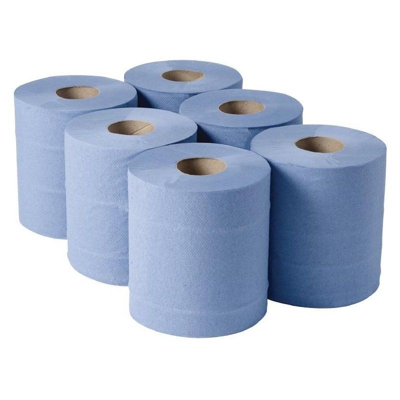 Rouleau essui main bleu professionnel Rouleau essui main bleu professionnel