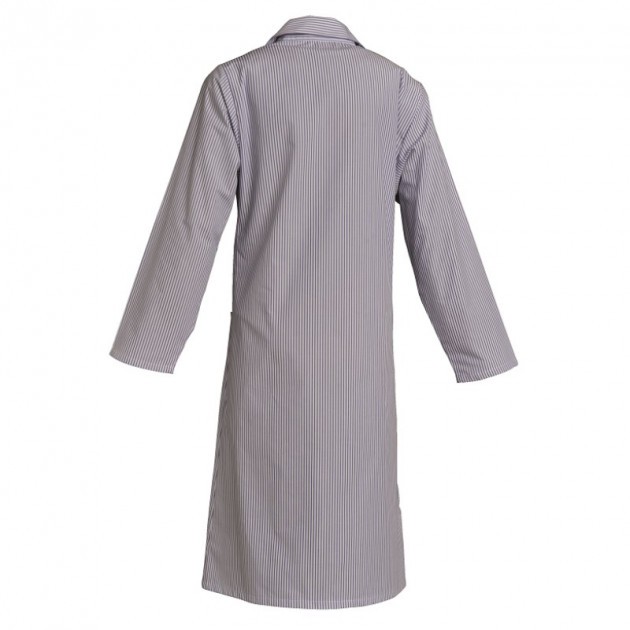 Blouses femmes polycoton manches longues rayé bleu Blouses femmes polycoton manches longues rayé bleu