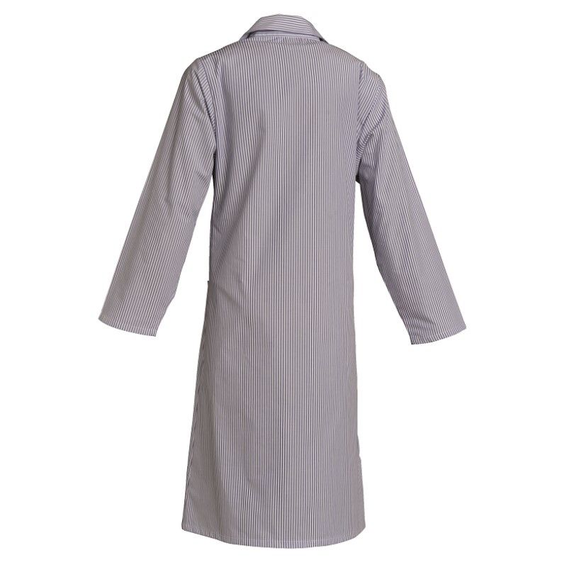 Blouses femmes polycoton manches longues rayé bleu Blouses femmes polycoton manches longues rayé bleu