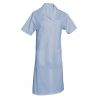 Blouses femmes polycoton manches courtes bleu clair