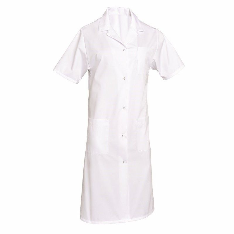 Blouses femmes coton manches courtes blanc SNV Madona MC