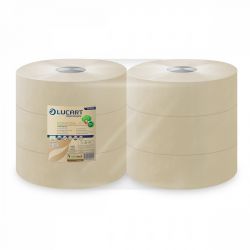 Papier toilette jumbo EcoNatural 350 m - colis de 6 bobines