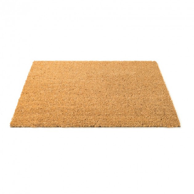 Tapis brosse pur coco épaisseur 17 mm pour entrée professionnelle