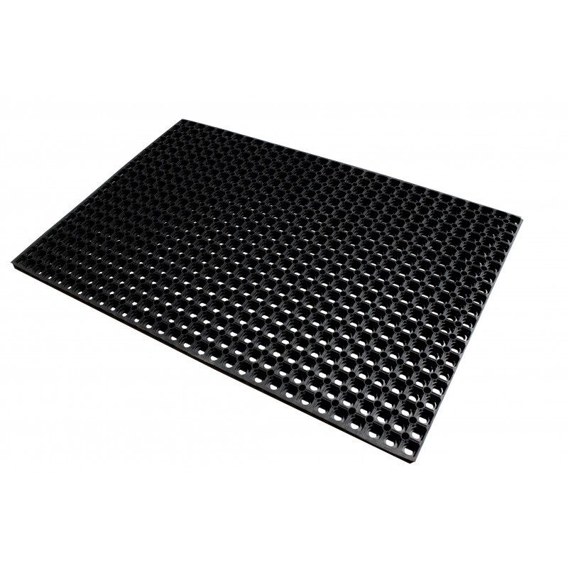 Caillebotis Caoutchouc noir