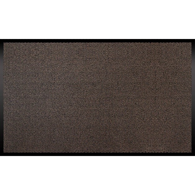 Tapis d'accueil intérieur antidérapant marron 90 x 150 cm Tapis d'accueil intérieur antidérapant marron 90 x 150 cm