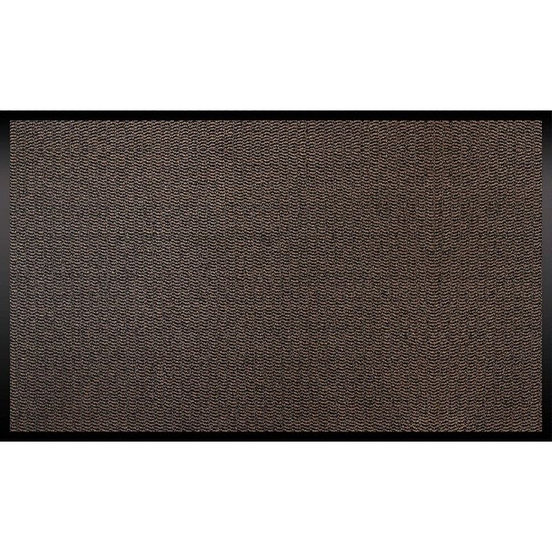 Tapis d'accueil intérieur antidérapant marron 90 x 150 cm Tapis d'accueil intérieur antidérapant marron 90 x 150 cm