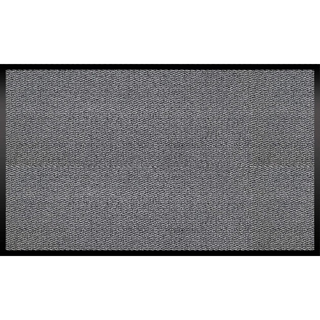 Tapis entree gris antidérapant 90 x 150 cm