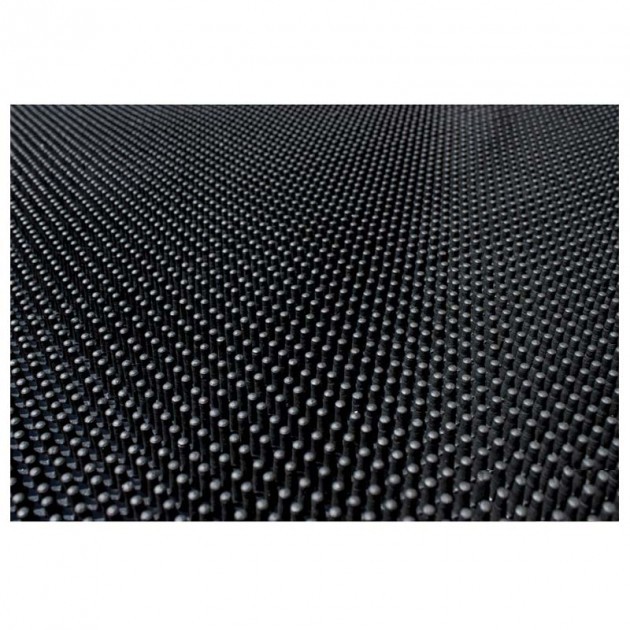 Tapis grattoir à picots en caoutchouc noir Tapis grattoir à picots en caoutchouc noir