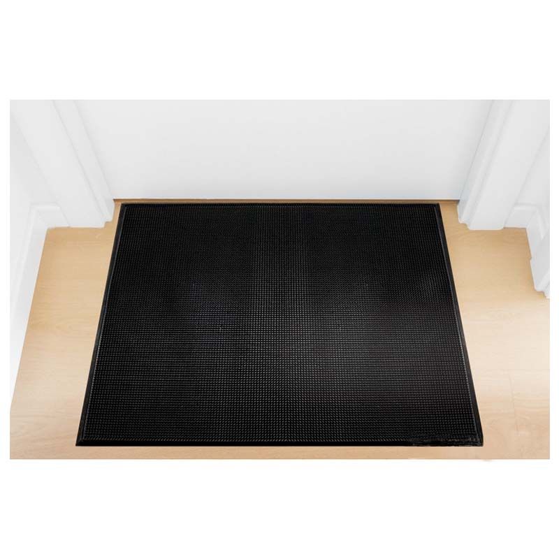  Tapis  entr e caoutchouc picot noir  Delcourt fr