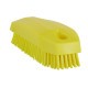Brosse alimentaire à ongles dure 130 mm jaune