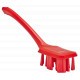 Brosse alimentaire dure manche long UST 395 mm rouge