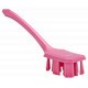 Brosse alimentaire dure manche long UST 395 mm rose