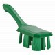 Brosse à main dure manche court UST 260 mm vert