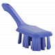Brosse à main dure manche court UST 260 mm violet mauve